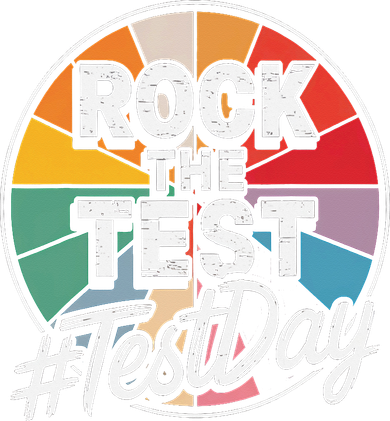 Rock The Test Motivation For Teachers Students On Exam Day Women's Long Sleeve Shirt
