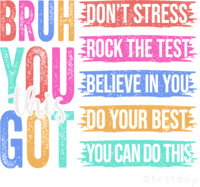 You Got This DonT Stress Rock The Test Test Day Women's Tank Top