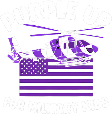 Military Child Month Purple Up For Military Women's Sweatshirt