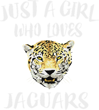 Just A Girl Who Loves Jaguars Animal Gift Tote Bag