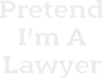 Pretend I'm A Lawyer Costume Funny Law Halloween Party Kids Sweatshirt