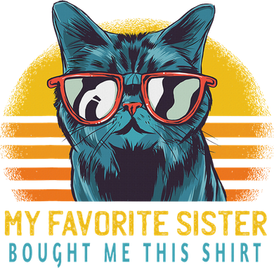 My Favorite Sister Bought Me This Funny Gift Cat Lover Tote Bag