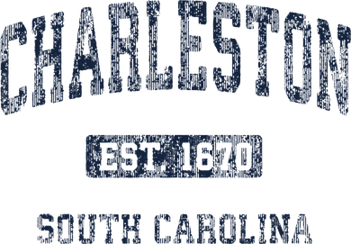 Charleston South Carolina Sc Vintage Athletic Sports Design Kids T-Shirt