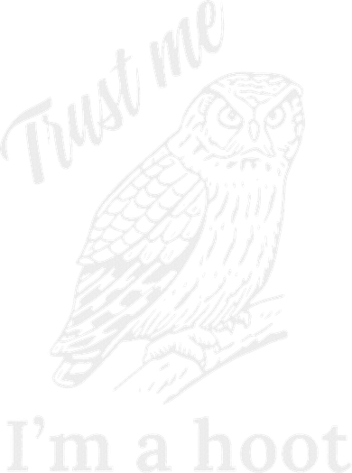 Trust Me I'm A Hoot Funny Owl  11oz C Handle Ceramic Mug