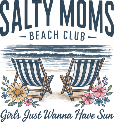 Salty Beach Club Girl Just Wanna Have Sun Matching Team Doggie Tank