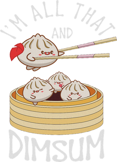 I'm That Dim Sum Funny Chinese Food Meme Kawaii China Golf Towel