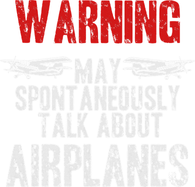 Talk About Airplanes Funny Pilot And Aviation Kids T-Shirt