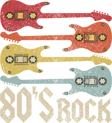 80s Rock Band Guitar Cassette Tape 1980s Vintage 80s Costume Women's Sweatshirt