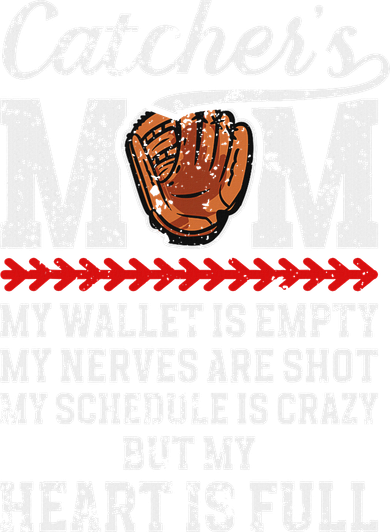 Catcher's Mom Baseball Catcher Mom Baseball Catcher Mother Toddler Hoodie