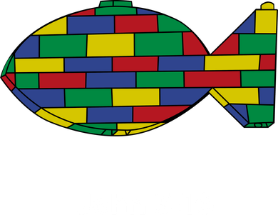 Brick Science John 3:16 – Christian Faith With Fish Symbol, Bible Verse Apparel Kids Hoodie