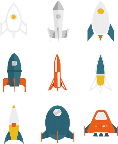 Types Of Space Rockets Astronaut Gif Doggie Tank