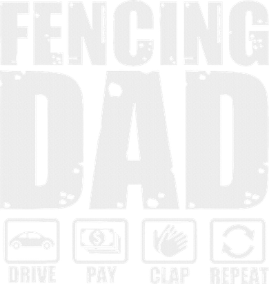 Funny Fencing Dad Proud Fencer Father Humor Fathers Day Hat