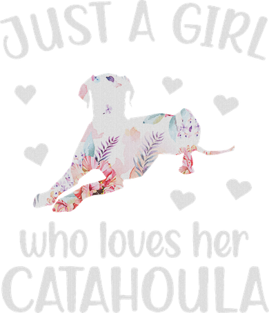 Just A Girl Who Lovers Her Catahoula Leopard Dog Mama Women's Sweatshirt