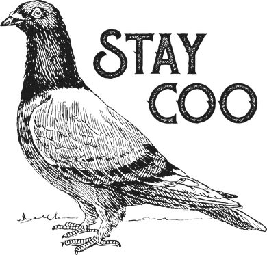 Stay Coo Pigeon Breeder Ornament