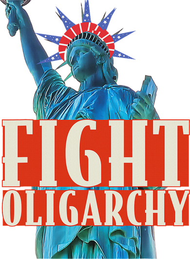 Fight Oligarchy Anti Maga Liberty 11oz C Handle Ceramic Mug