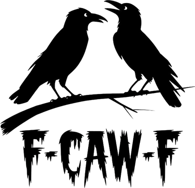 Black Crow, F-Caw-F Funny Black Bird Lover Women's Hoodie