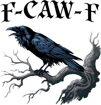 F-Caw-F Funny Black Bird Black Crow Women's Hoodie