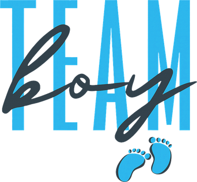 Team Boy Gender Reveal Baby Shower Or Blue Tote Bag