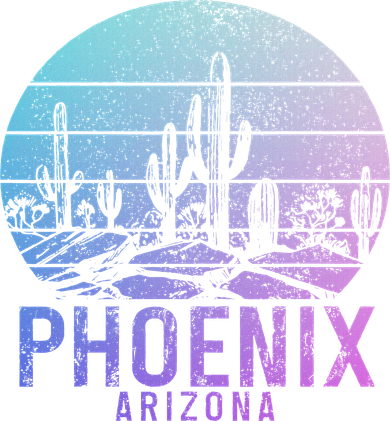 Phoenix Arizona Az Cactus Souvenir Pride Vintage Toddler Hoodie