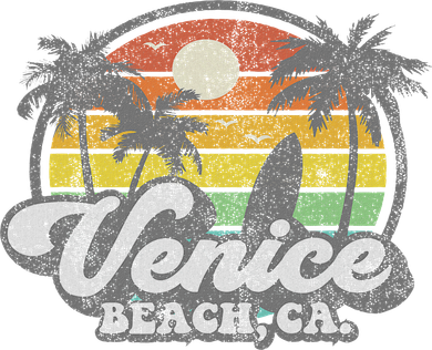 Vintage Venice Beach California Ca Surfing Retro Surf Gift Toddler T-Shirt
