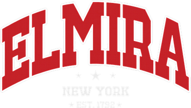 Elmira New York Ny Souvenir College Style Red  Toddler Sweatshirt
