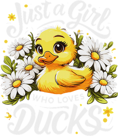 Duck Lover Just A Girl Who Loves Ducks Women's Sweatshirt