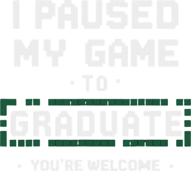 Funny Gamer Graduate Graduation Golf Towel