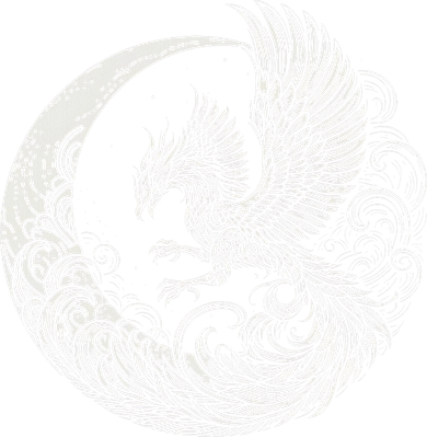Phoenix And Moon Art Design For Women And 11oz C Handle Ceramic Mug