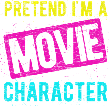 Pretend I'm A Movie Character Costume Actor Acting Fan Kids T-Shirt