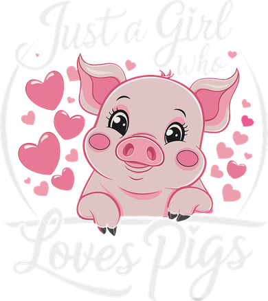 Pig Lover Just A Girl Who Loves Pigs Baby Bodysuit