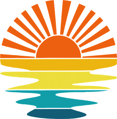 Retro Sunshine For And Women Sunset On The Beach Women's Long Sleeve Shirt