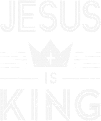 Jesus Christ Is King Christian God Son Kids Long Sleeve Shirt