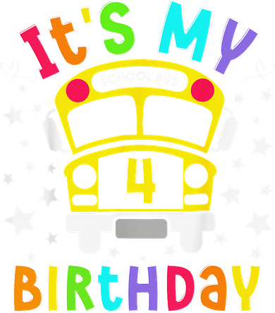 Funny School 4th Birthday Party School Bus Teacher Student Beanie
