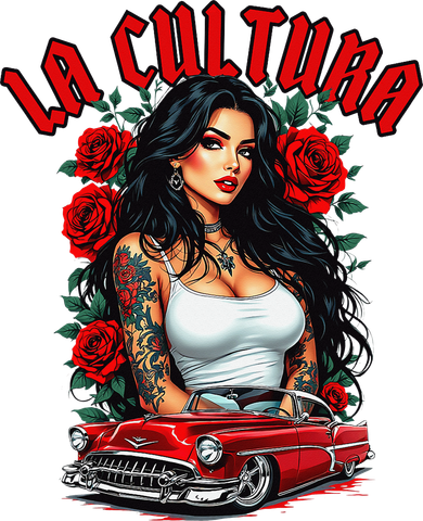 Chola Pin Up Chicano Mexican Latina Car Show Cinco De Mayo Toddler Hoodie