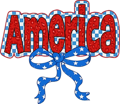 America Coquette Bow 4th Of July American Flag Patriotic Toddler T-Shirt