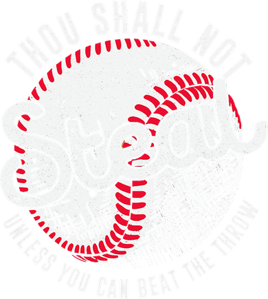 Baseball Thou Shall Not Steal Unless You Can Beat The Throw Toddler T-Shirt