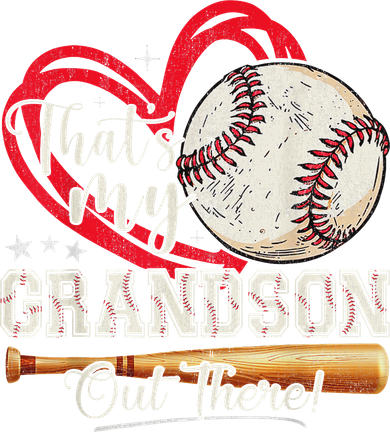 That's My Grandson Out There Baseball Grandma Mother's Day Ornament