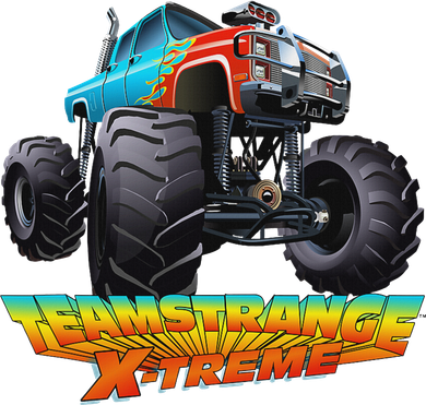 Teamstrange Monster Truck X Treme Design Tote Bag