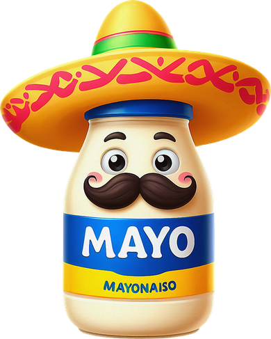 Funny Cinco De Mayo Mayonnaise Bottle Mexican Fiesta Pun Kids Sweatshirt