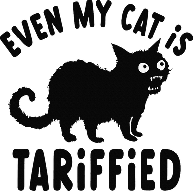 Even My Cat Is Terrified Funny Creepy Cat Face Scary Kitten Tote Bag