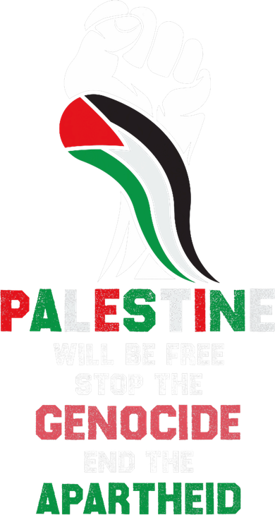 Palestine Will Be Free Stop The Genocide End The Apartheid  Kids Hoodie