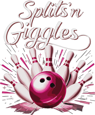 Funny Splits 'n Giggles Bowling Team Cute Bowler Toddler Hoodie