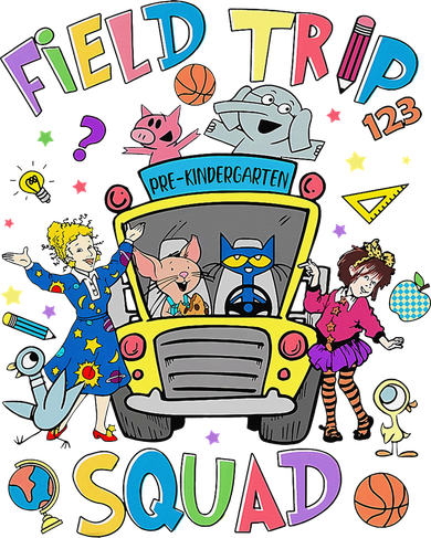 Pre-Kindergarten Bus Field Trip Squad Matching Teacher Women's Dry Zone Grid Polo
