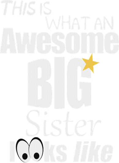 Big Sister Baby Announcement Awesome Sibling Reveal Doddie Hoodie