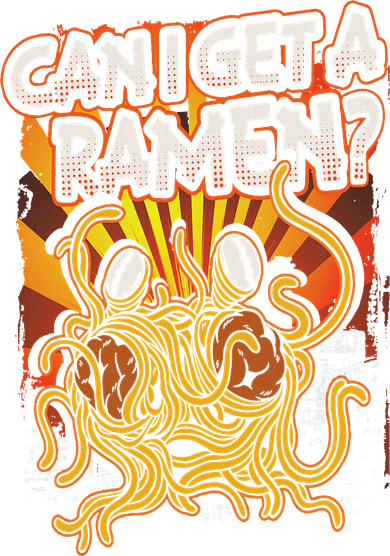 Can I Get A Ramen Pastafarian Flying Spaghetti Monster Women's T-Shirt