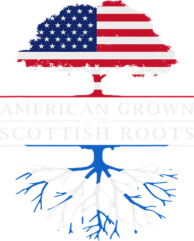 American Grown With Scottish Roots Scotland Doggie Tank