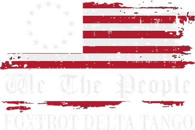 Foxtrot Delta Tango Flag We The People Resist Women Kids Sweatshirt