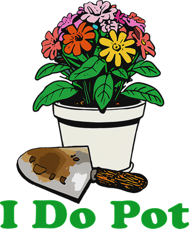 I Do Pot Funny Gardening Floral Plants Garden Women's Sweatshirt