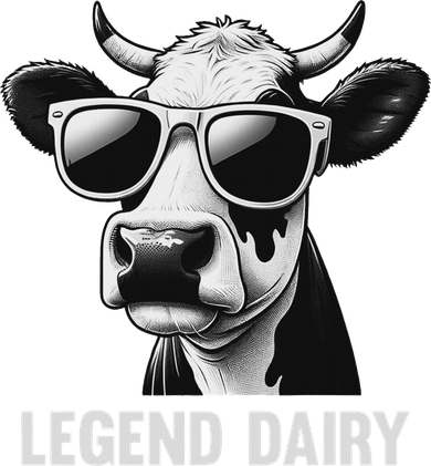 Legend Dairy Funny Farmer Cow Farmer Pun Kids Sweatshirt