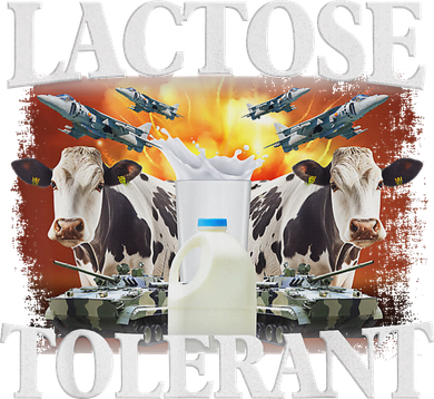Lactose Tolerant Meme Funny Oddly Specific Dank Meme Women's T-Shirt